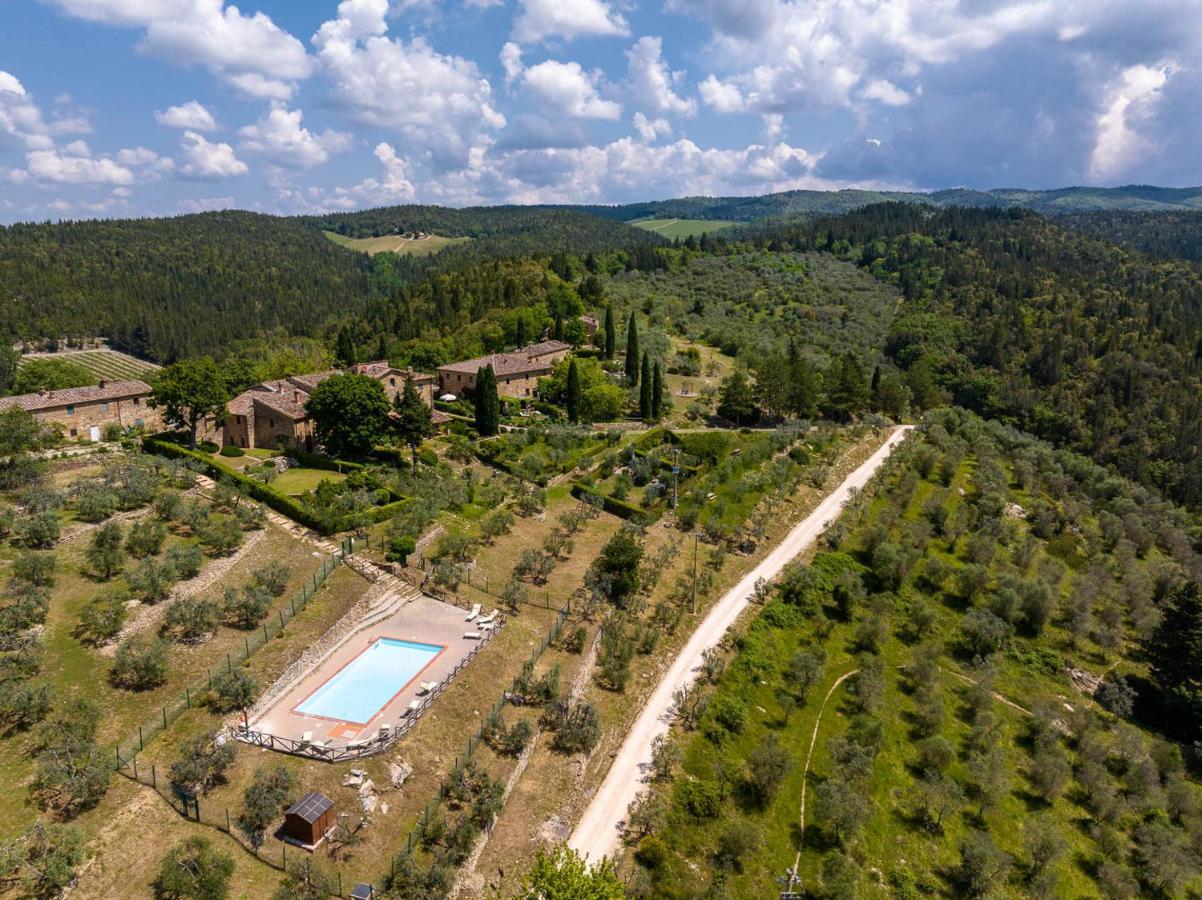 Borgo Nel Chianti Istrice Con Piscina Tennis E Wifi Castellina in Chianti Ngoại thất bức ảnh