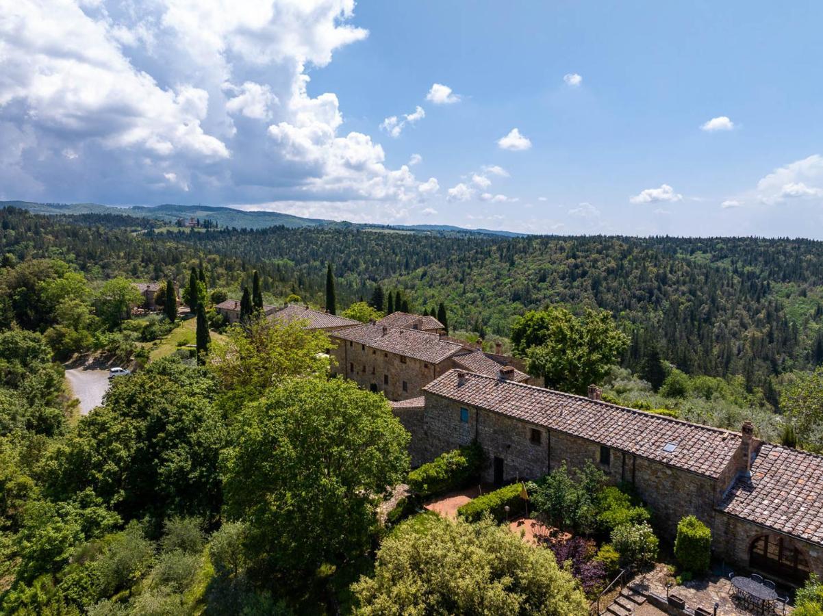 Borgo Nel Chianti Istrice Con Piscina Tennis E Wifi Castellina in Chianti Ngoại thất bức ảnh