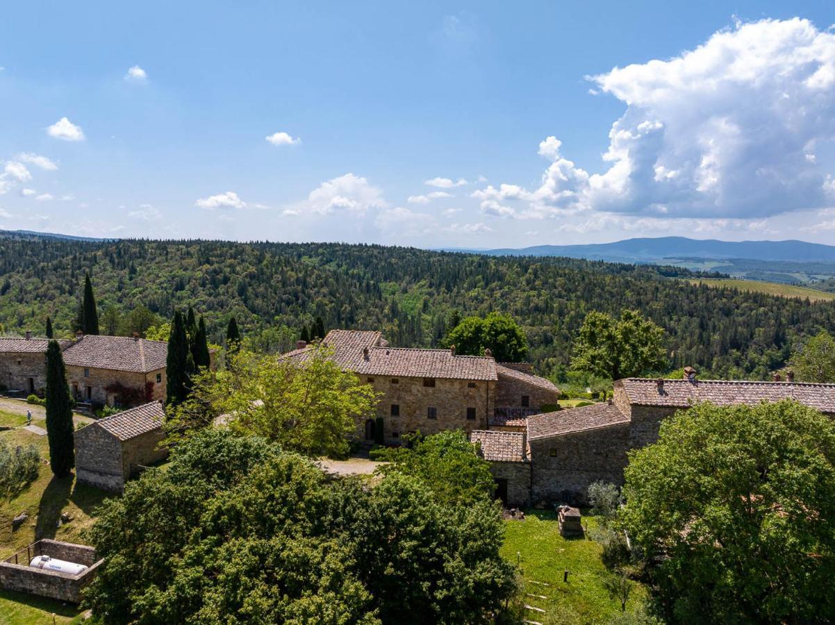 Borgo Nel Chianti Istrice Con Piscina Tennis E Wifi Castellina in Chianti Ngoại thất bức ảnh