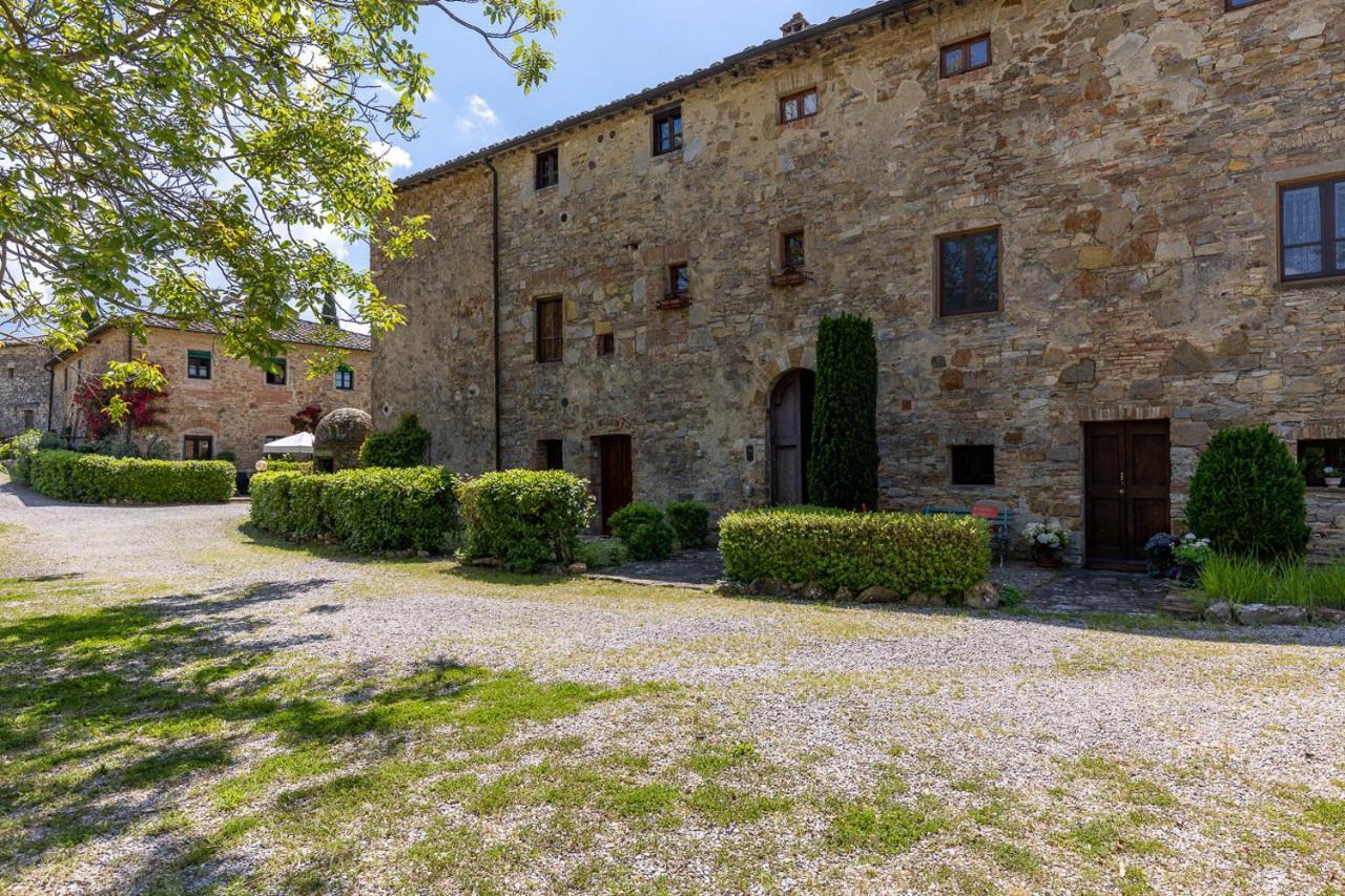 Borgo Nel Chianti Istrice Con Piscina Tennis E Wifi Castellina in Chianti Ngoại thất bức ảnh