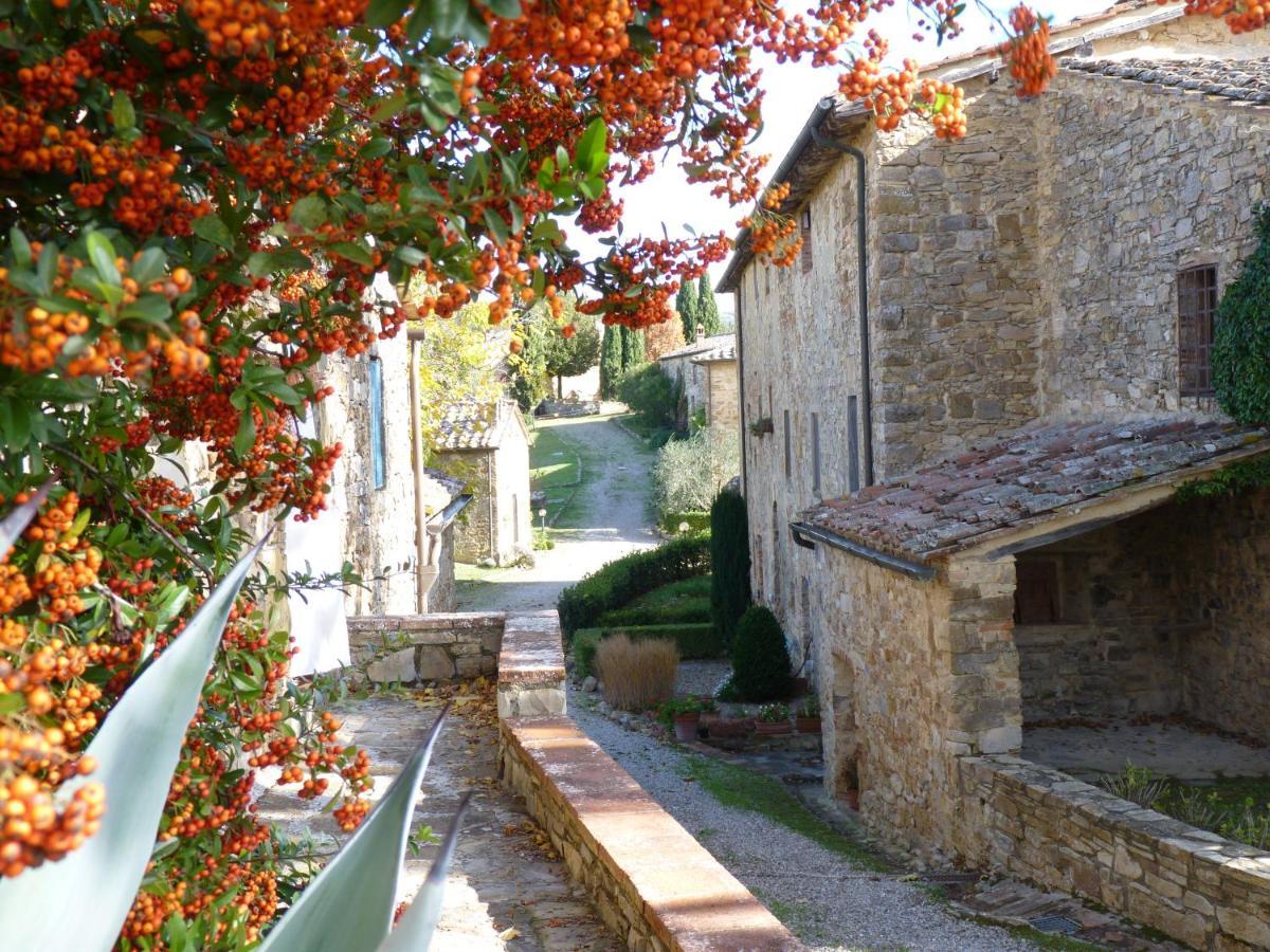 Borgo Nel Chianti Istrice Con Piscina Tennis E Wifi Castellina in Chianti Ngoại thất bức ảnh