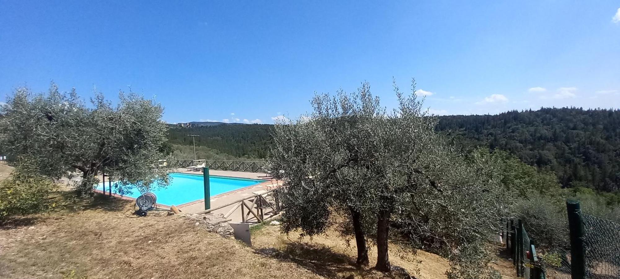 Borgo Nel Chianti Istrice Con Piscina Tennis E Wifi Castellina in Chianti Ngoại thất bức ảnh